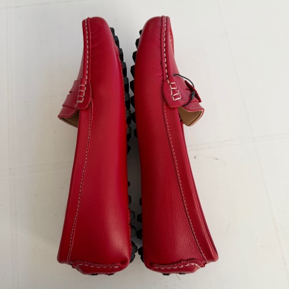 New ARTISURE Red Penny Loafers Driving Moccasins Women’s SIZE 9.5 - Picture 4 of 8
